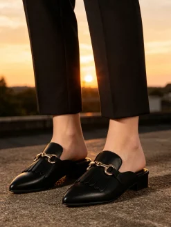 Solada Sabot in pelle donna