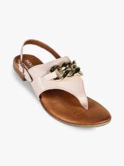 Solada Sandali in pelle infradito da donna