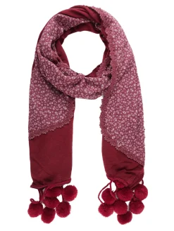 Solada Sciarpa donna con pom pon