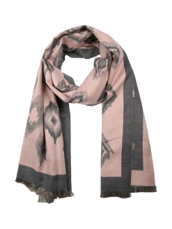 Solada Sciarpa donna con stampe - rosa