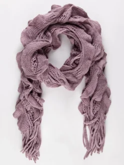 Solada Sciarpa in maglia con frange