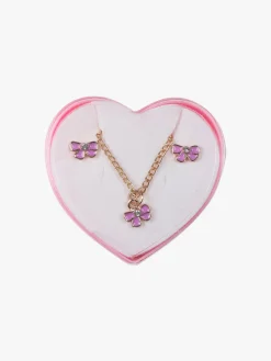 Solada Set bimba collana e orecchini fiore