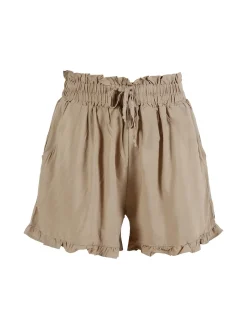 Solada Shorts donna a vita alta in cotone
