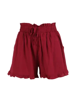Solada Shorts donna a vita alta in cotone