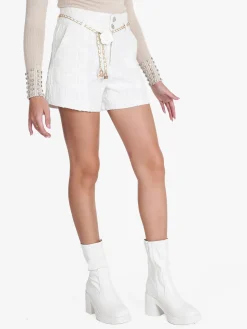 Solada Shorts donna a vita alta con lurex