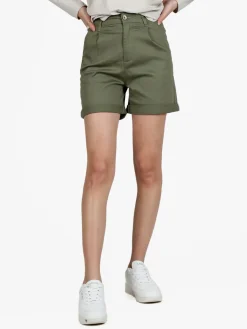 Solada Shorts donna a vita alta in cotone