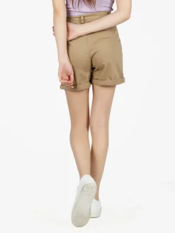 Solada Shorts donna a vita alta in cotone