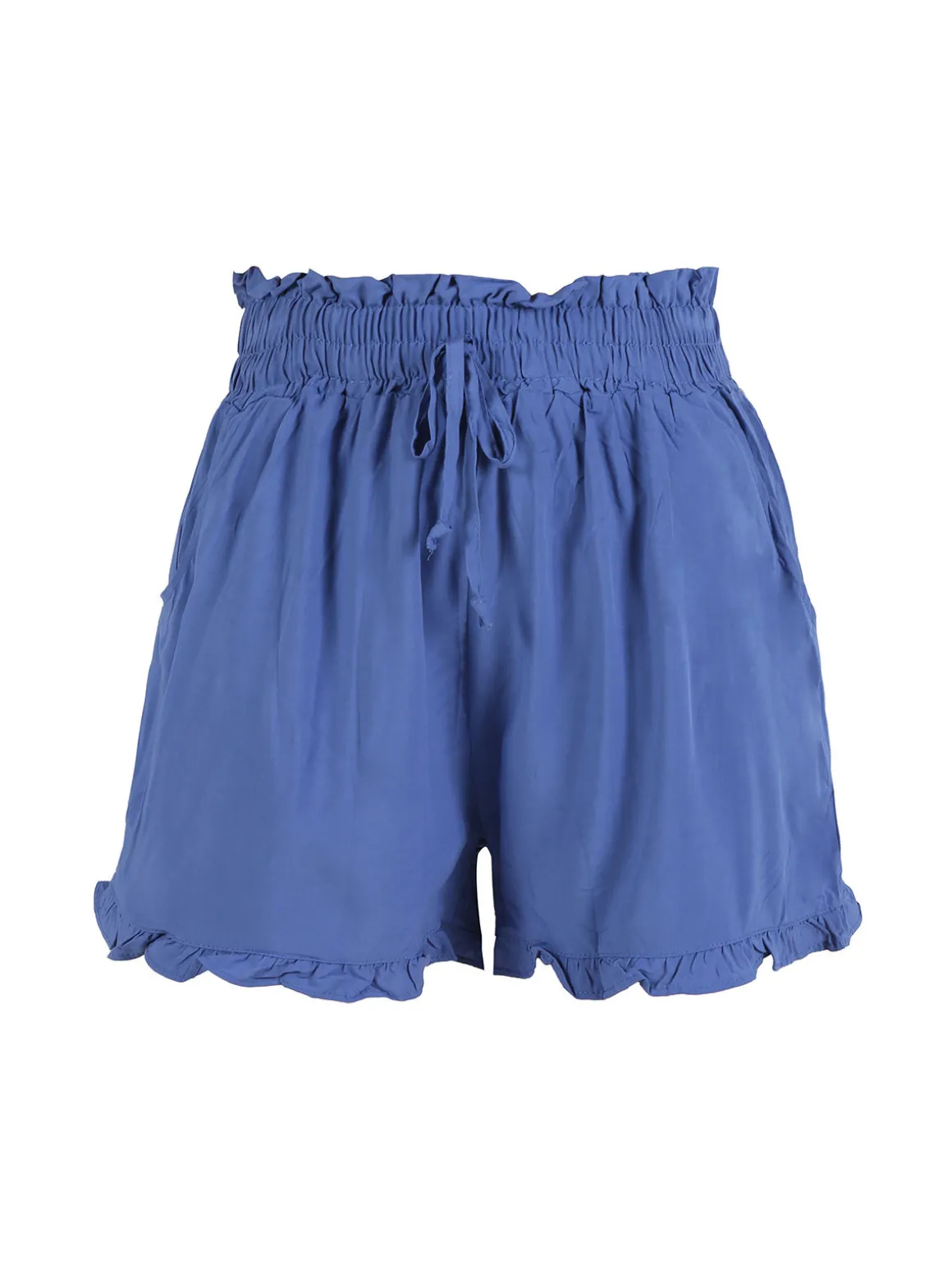 Solada Shorts donna a vita alta in cotone
