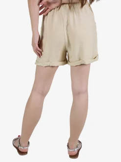 Solada Shorts donna con risvolto