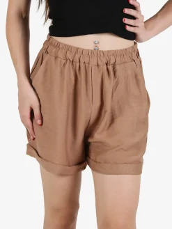 Solada Shorts donna con risvolto