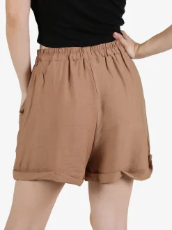Solada Shorts donna con risvolto