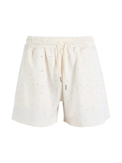 Solada Shorts donna con strass - beige