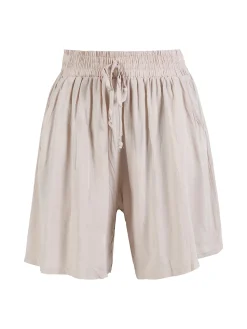 Solada Shorts donna in cotone a gamba larga