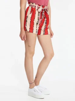 Solada Shorts donna vita alta con stampe