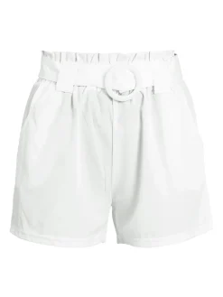 Solada Shorts donna vita alta con cintura
