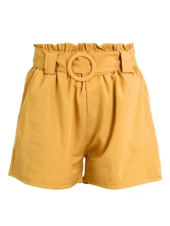 Solada Shorts donna vita alta con cintura