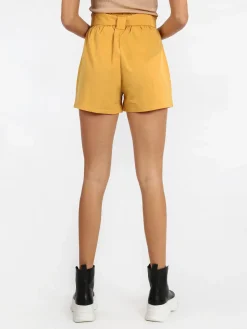 Solada Shorts donna vita alta con cintura