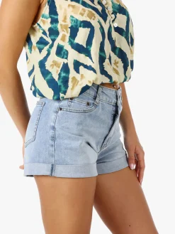 Solada Shorts in jeans con risvolti - jeans