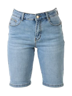 Solada Shorts in jeans da donna a vita alta - jeans