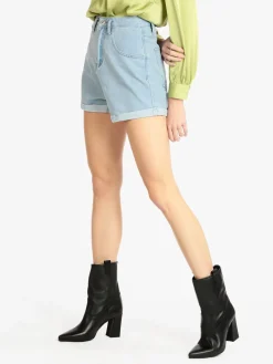 Solada Shorts in jeans donna a vita alta