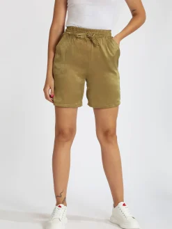 Solada Shorts morbidi donna effetto raso