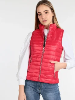 Solada Smanicato donna trapuntato con tasche