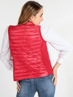 Solada Smanicato donna trapuntato con tasche