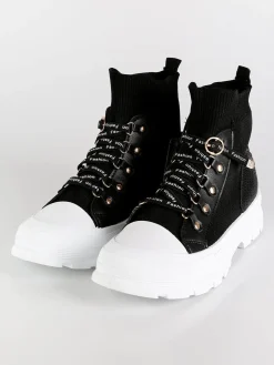 Solada Sneakers alte slip on donna