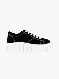 Solada Sneakers donna bicolor con platform