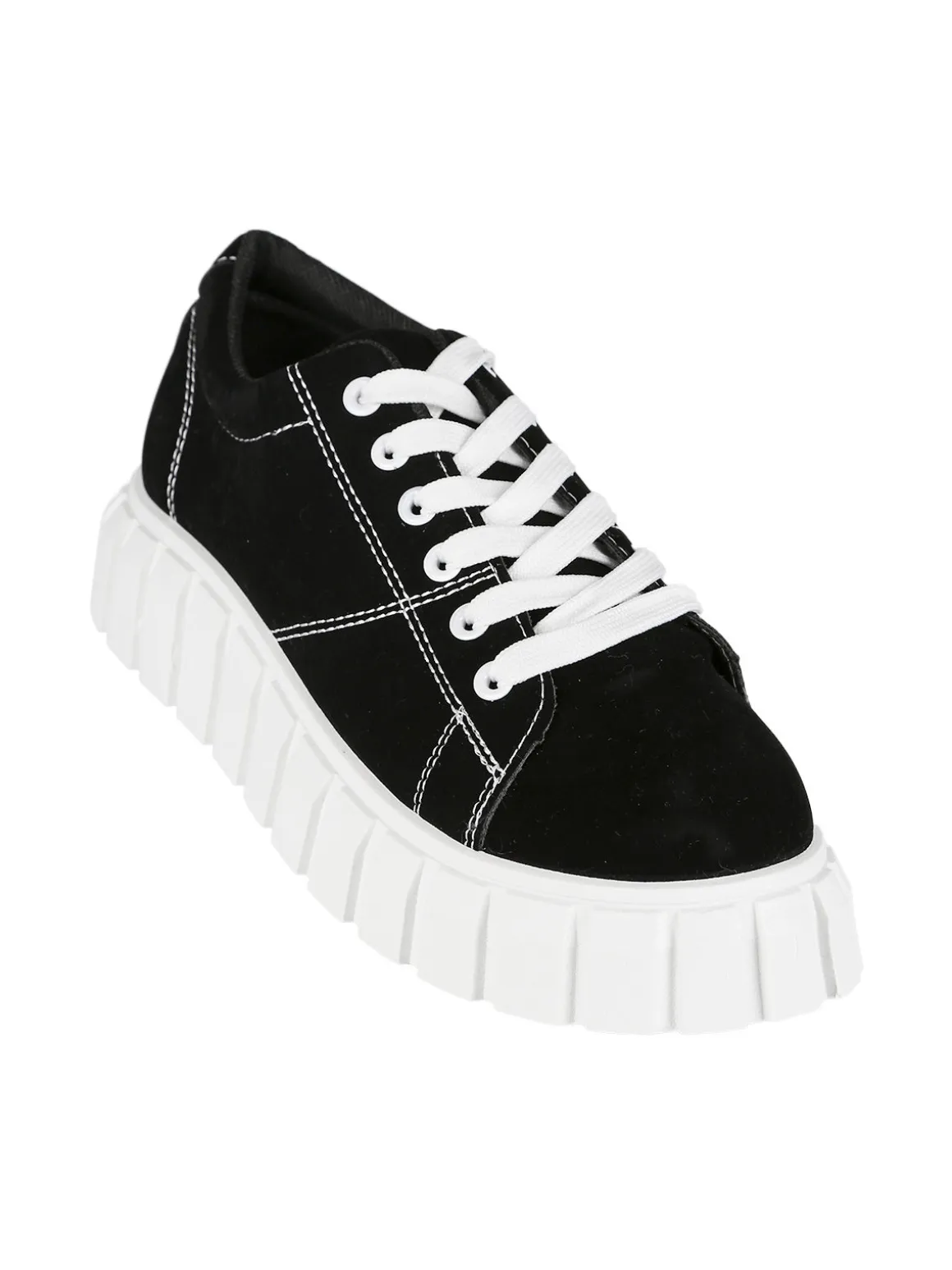 Solada Sneakers donna bicolor con platform