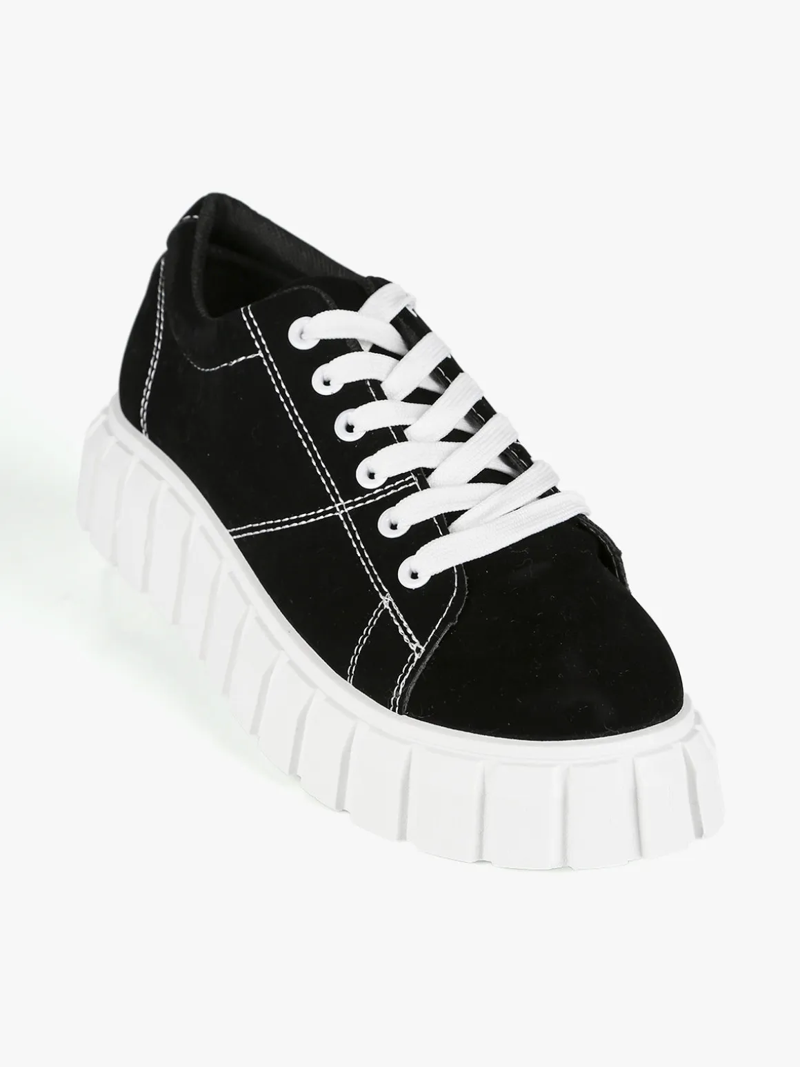 Solada Sneakers donna bicolor con platform