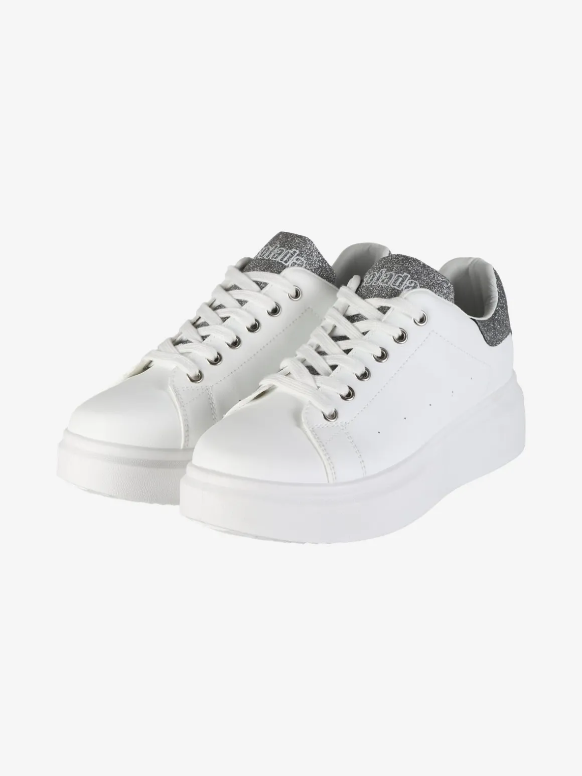 Solada Sneakers donna con platform e dettagli glitter
