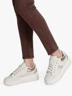 Solada Sneakers donna con platform e strass