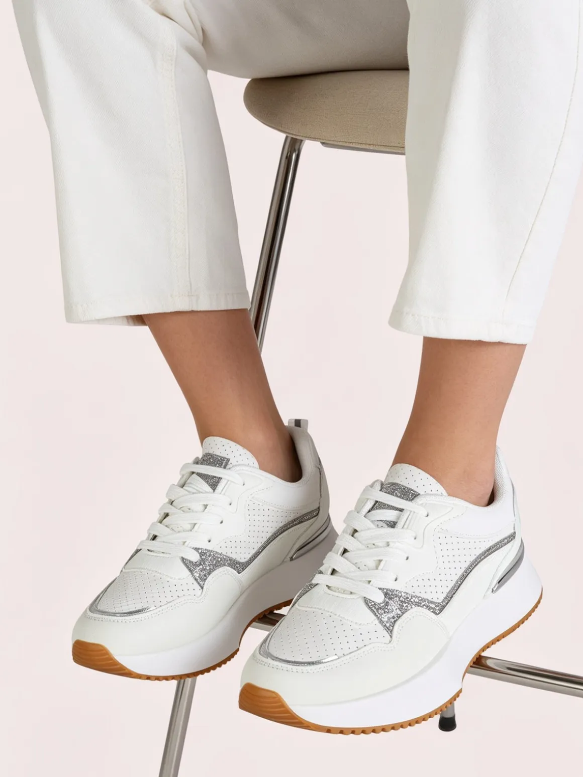 Solada Sneakers donna sportive con platform