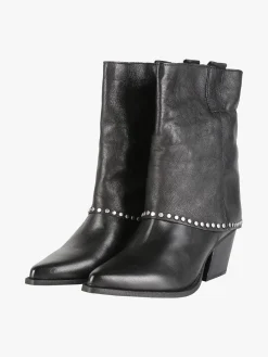 Solada Stivaletti in pelle da donna texani con borchie