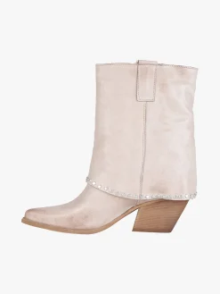 Solada Stivaletti in pelle da donna texani con borchie