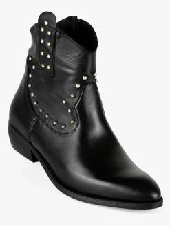 Solada Stivaletti in pelle donna con borchie