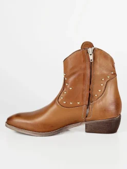 Solada Stivaletti in pelle donna con borchie