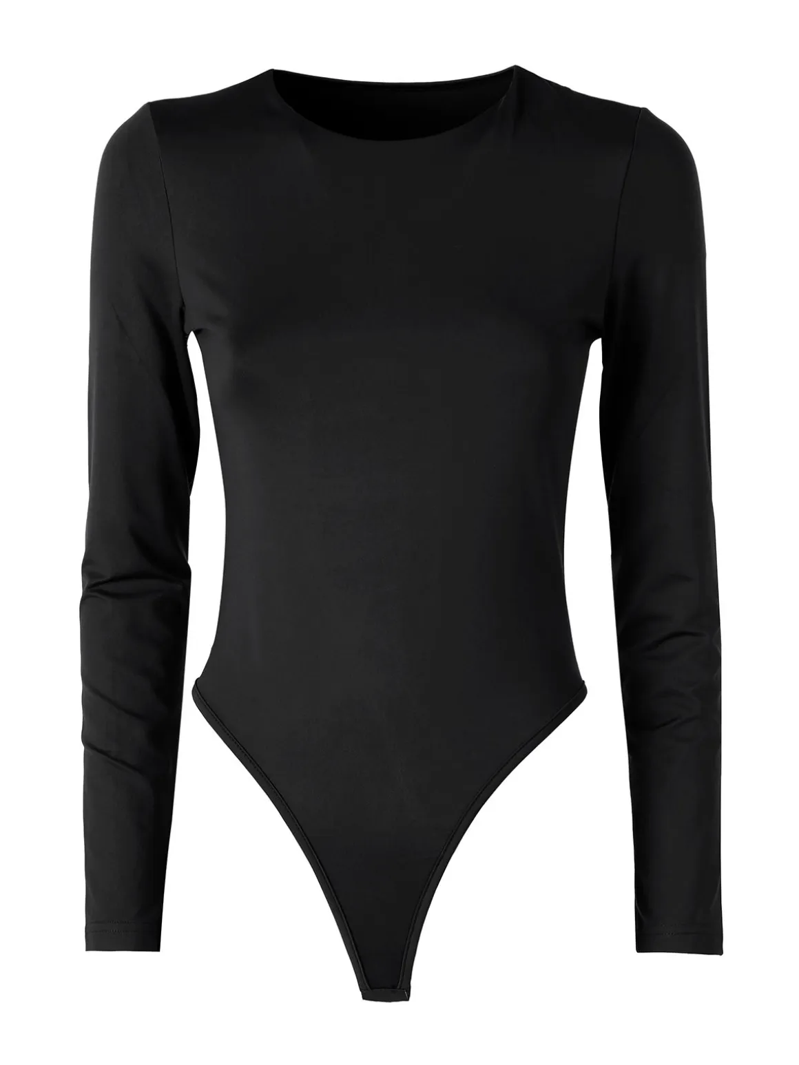 Solada Top body da donna a maniche lunghe - nero