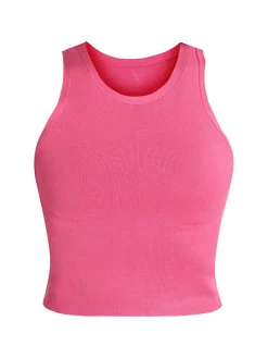 Solada Top cropped donna in maglia