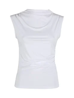 Solada Top donna accollato - bianco