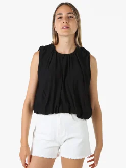 Solada Top donna a palloncino - nero