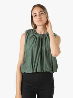 Solada Top donna a palloncino - militare