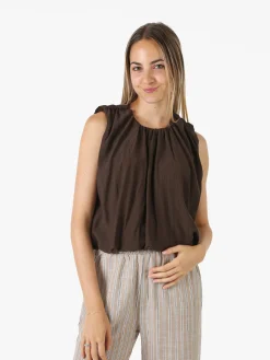 Solada Top donna a palloncino - moro