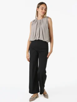 Solada Top donna a palloncino - fango