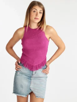 Solada Top donna con frange
