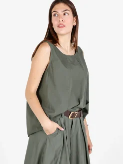 Solada Top donna oversize in cotone
