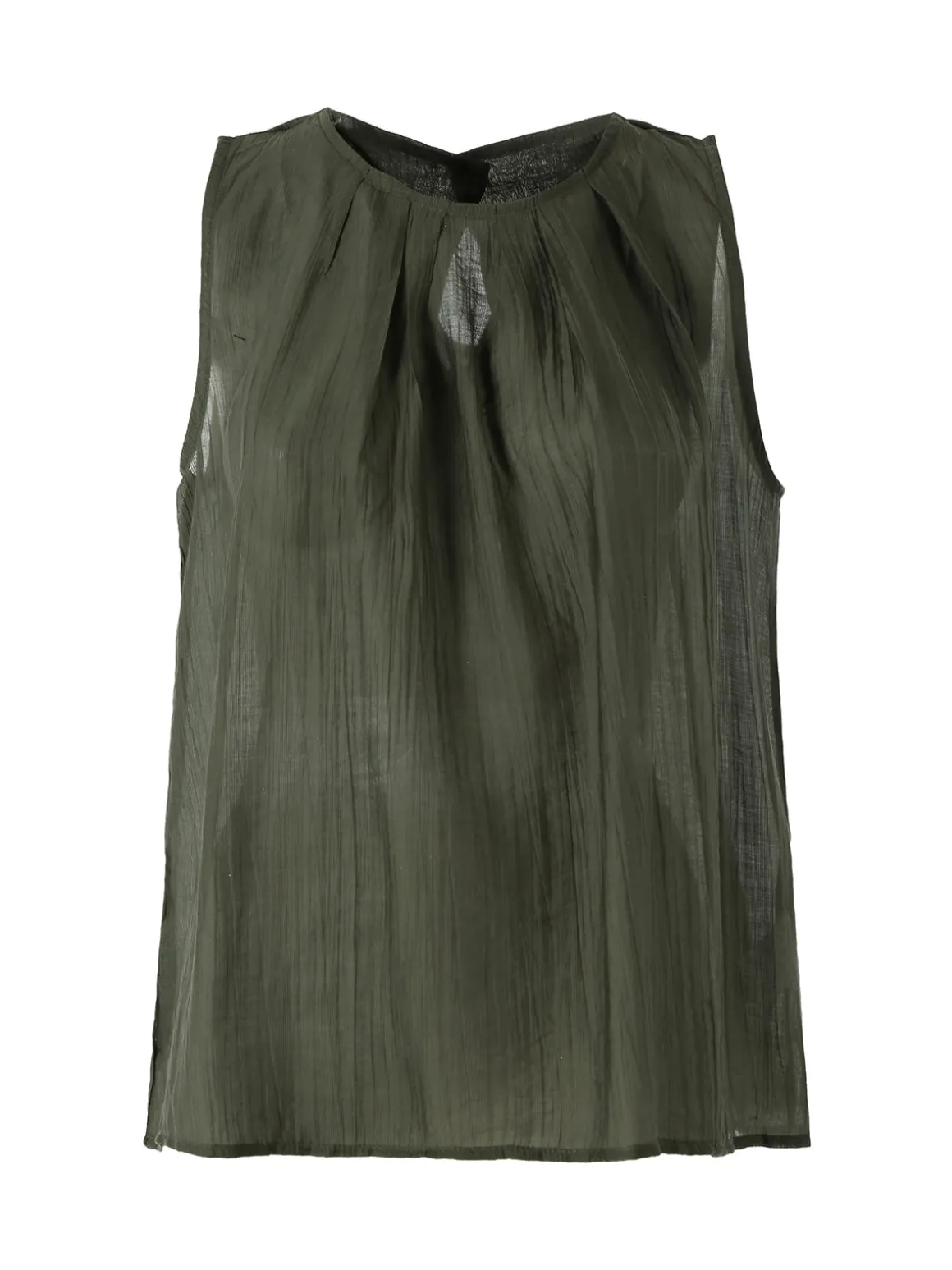 Solada Top donna smanicato - militare