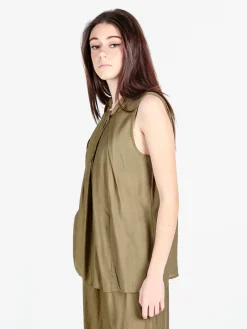 Solada Top donna smanicato oversize