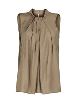 Solada Top donna smanicato oversize